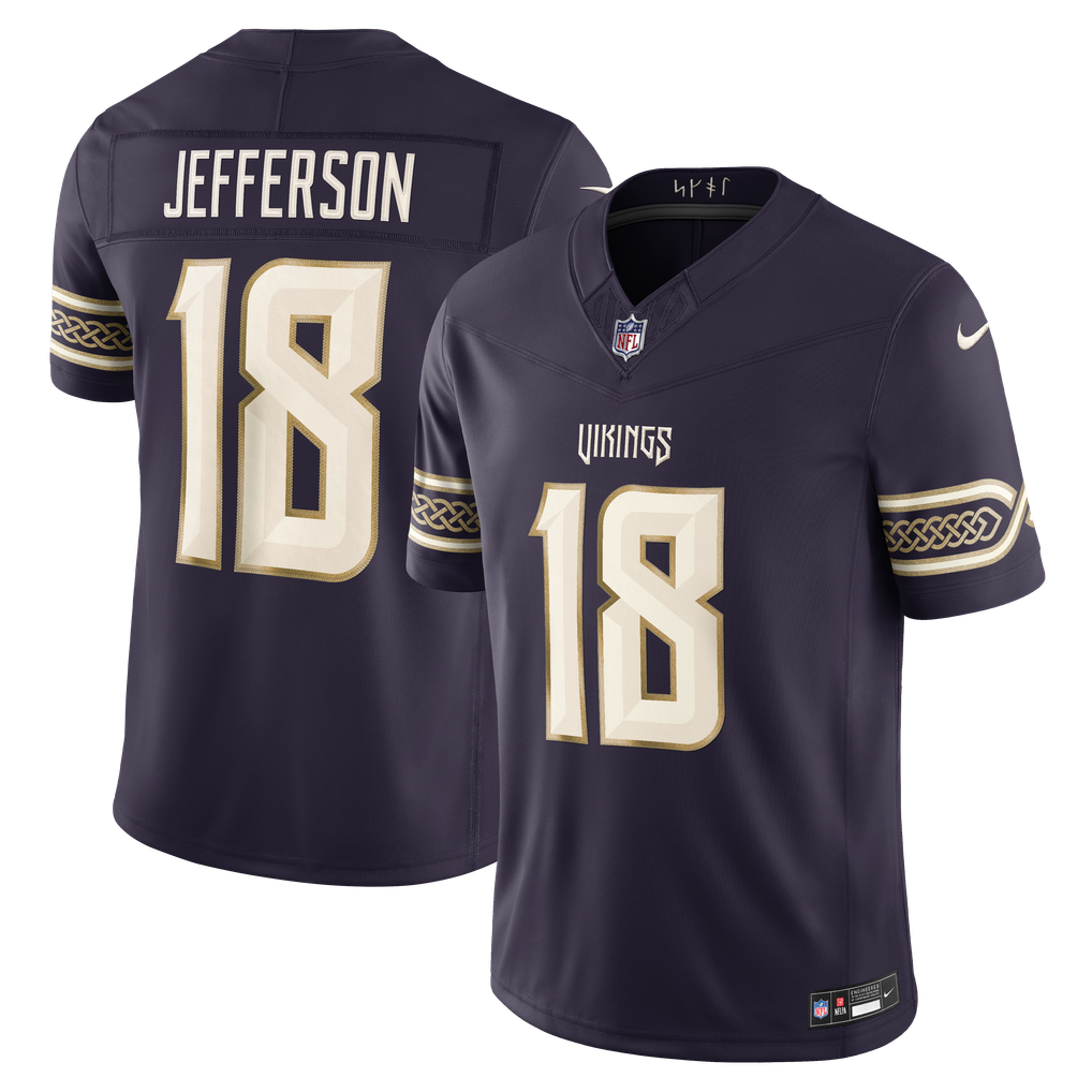Minnesota Vikings 2026 Rivalries Collection Stitched Limited Jersey – Purple