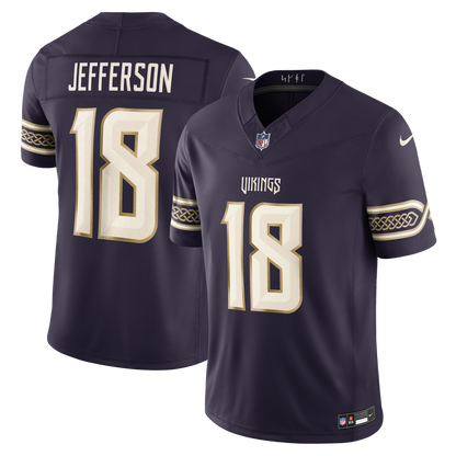 Minnesota Vikings 2026 Rivalries Collection Stitched Limited Jersey – Purple