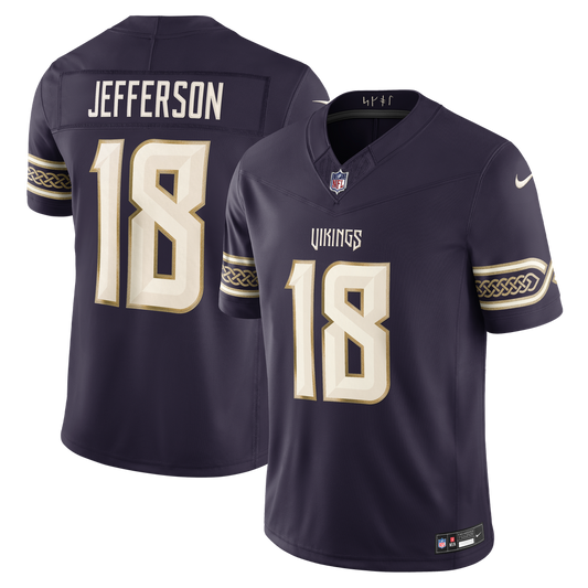 Minnesota Vikings 2026 Rivalries Collection Stitched Limited Jersey – Purple