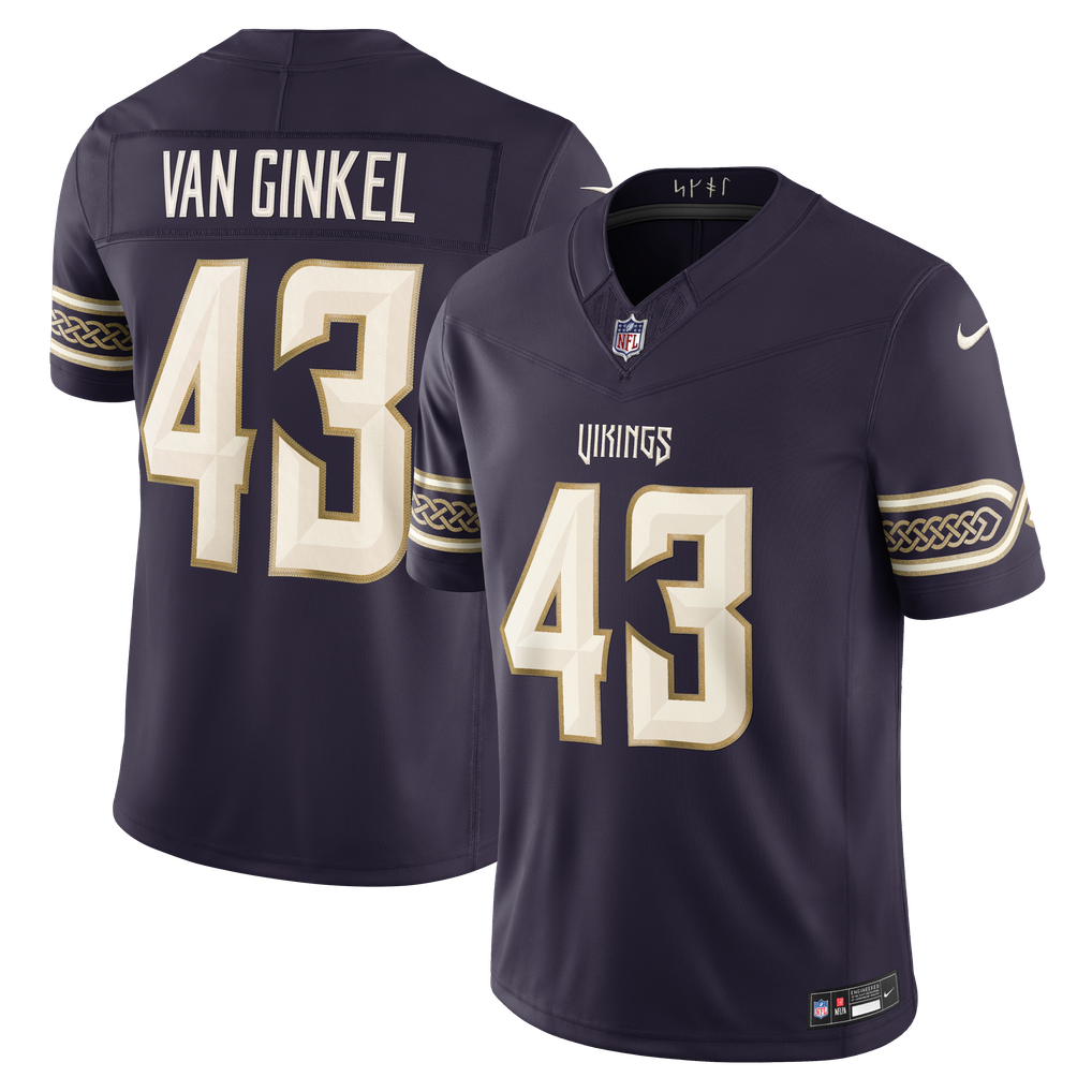 Minnesota Vikings 2026 Rivalries Collection Stitched Limited Jersey – Purple