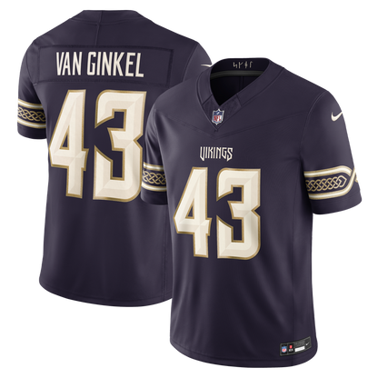 Minnesota Vikings 2026 Rivalries Collection Stitched Limited Jersey – Purple