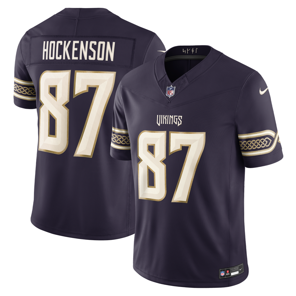Minnesota Vikings 2026 Rivalries Collection Stitched Limited Jersey – Purple