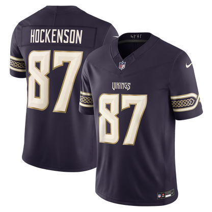 Minnesota Vikings 2026 Rivalries Collection Stitched Limited Jersey – Purple