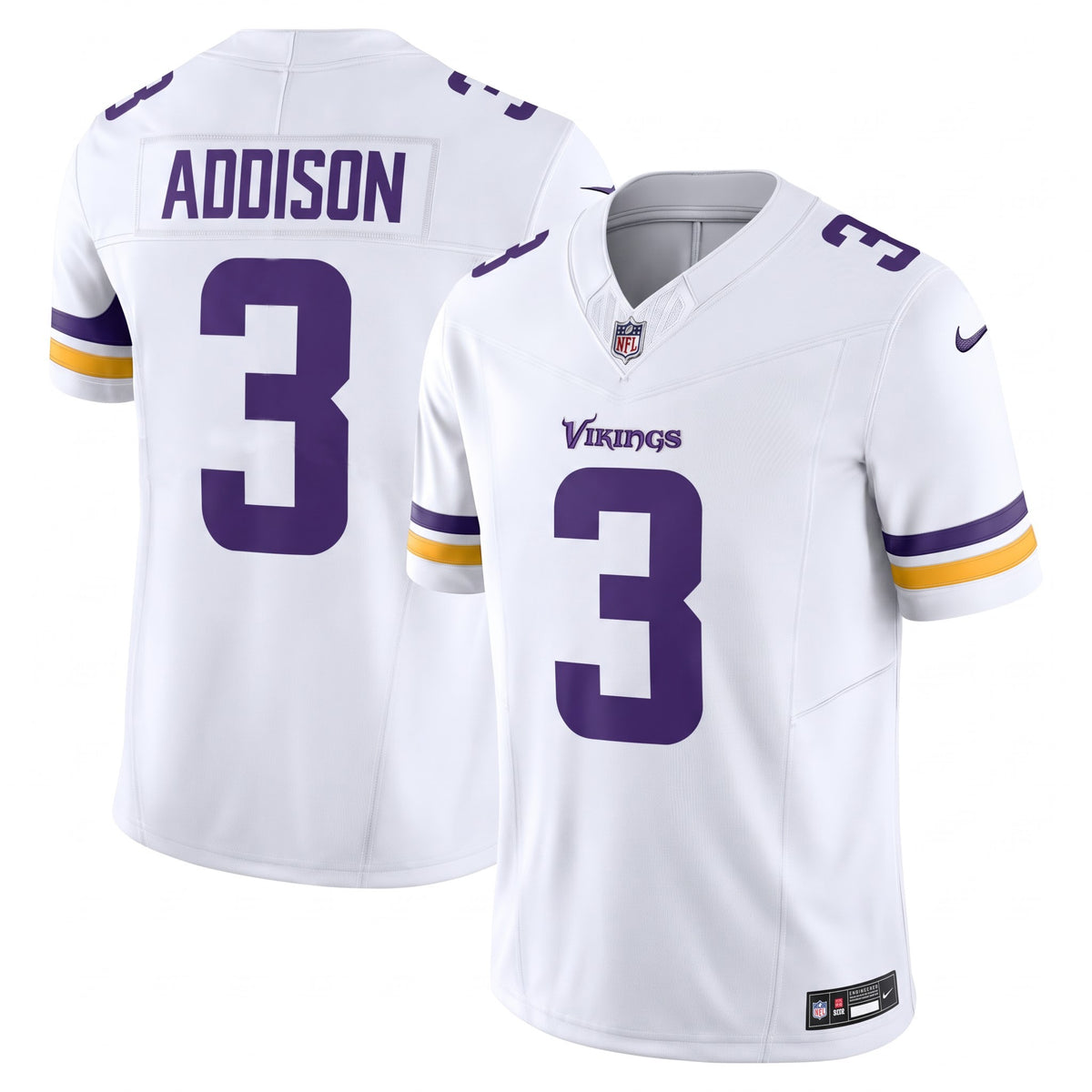 Minnesota Vikings Vapor F.U.S.E. Limited Away Jersey 2026  - White