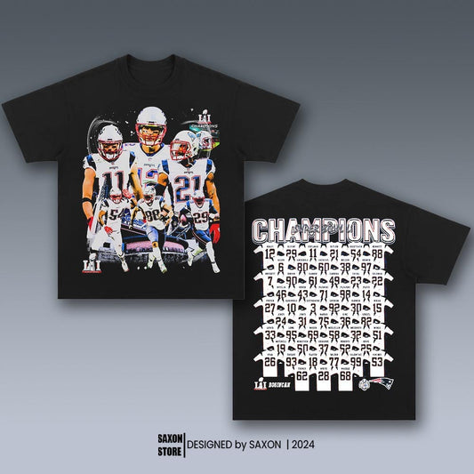 NEW ENGLAND PATRIOTS 9.25 GRAPHIC TEE