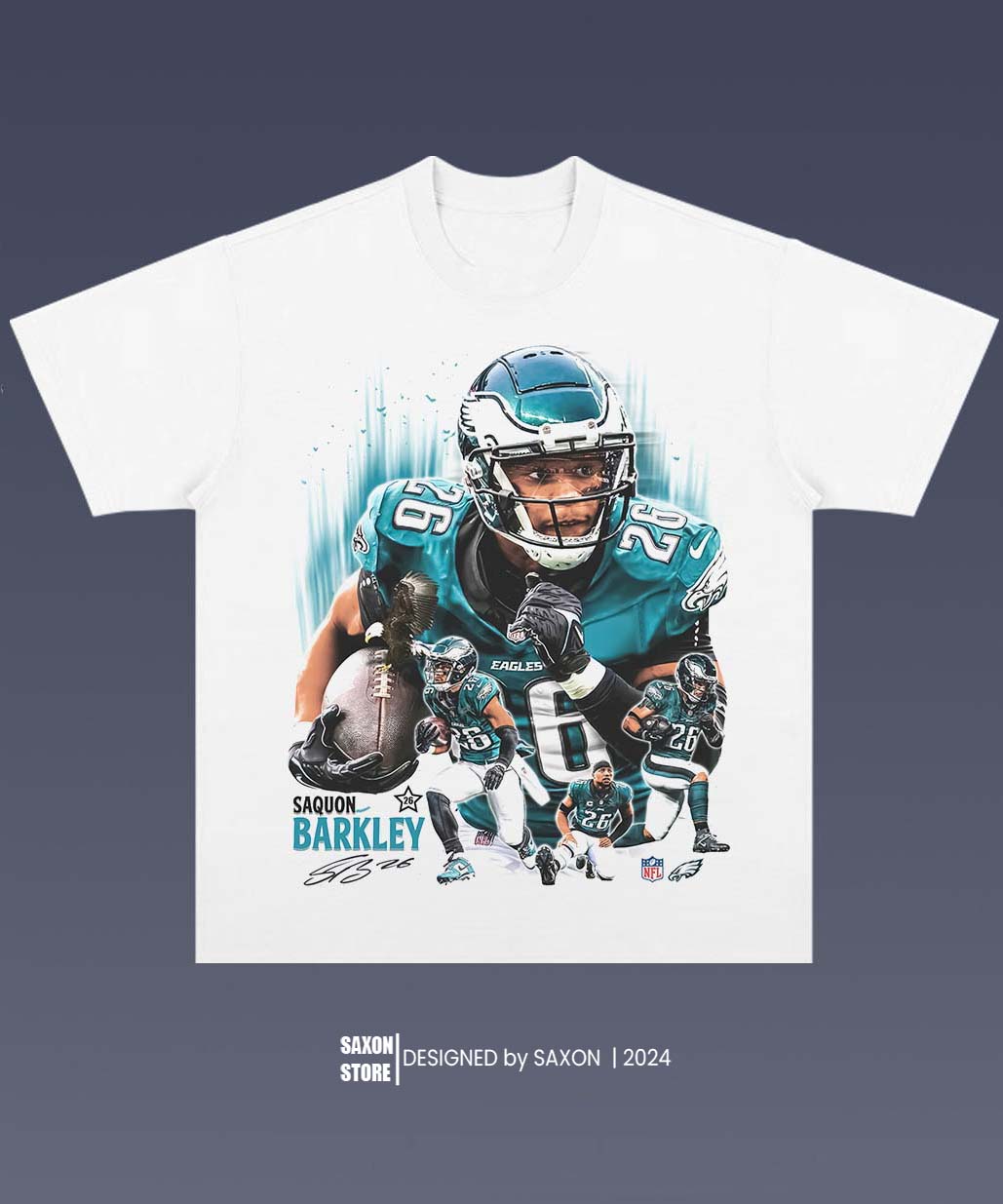 NFL/Saquon Barkley 2.1 TEE - AMERICAN FOOTBALL GRAPHIC TEE