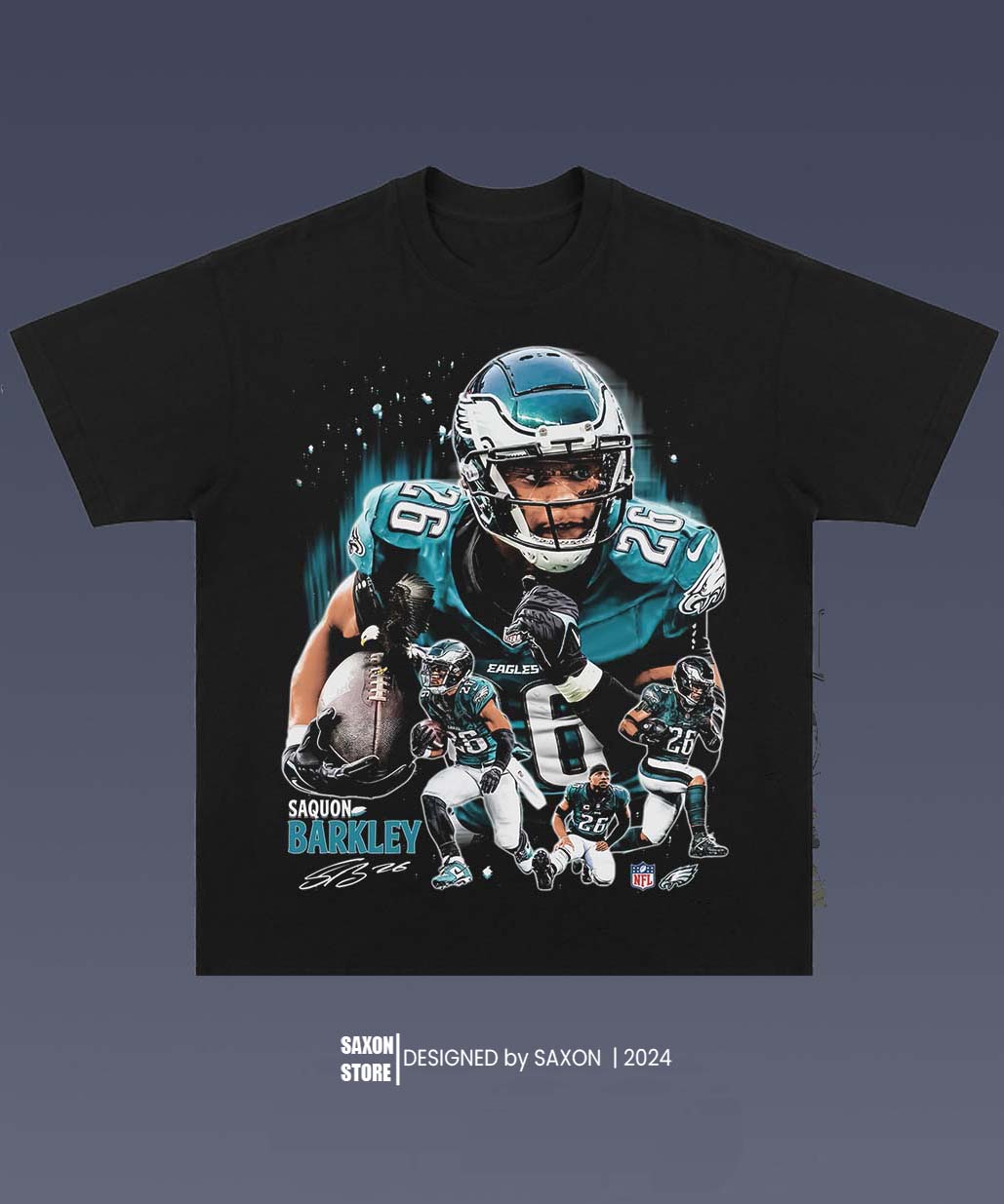 NFL/Saquon Barkley 2.1 TEE - AMERICAN FOOTBALL GRAPHIC TEE