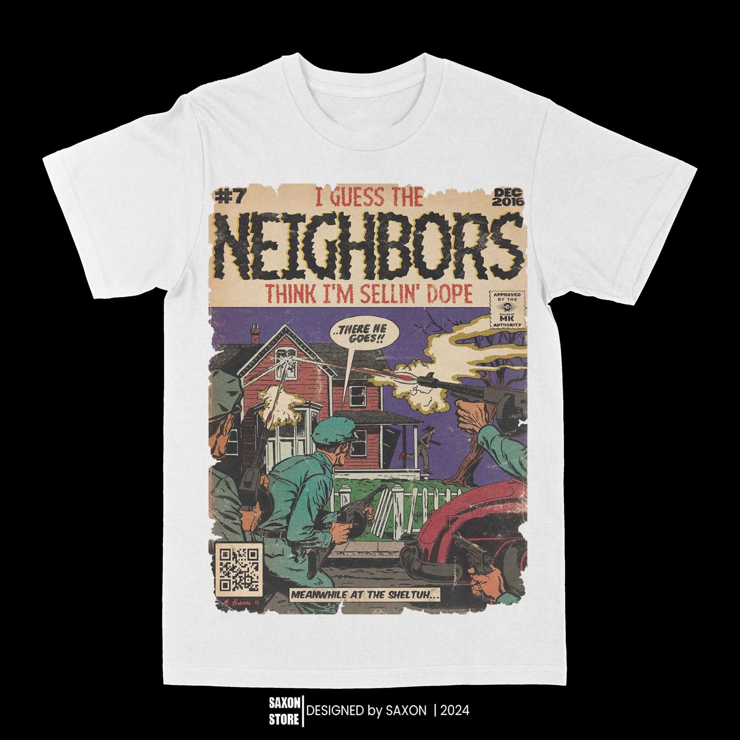 Neighbors Graphic Tee