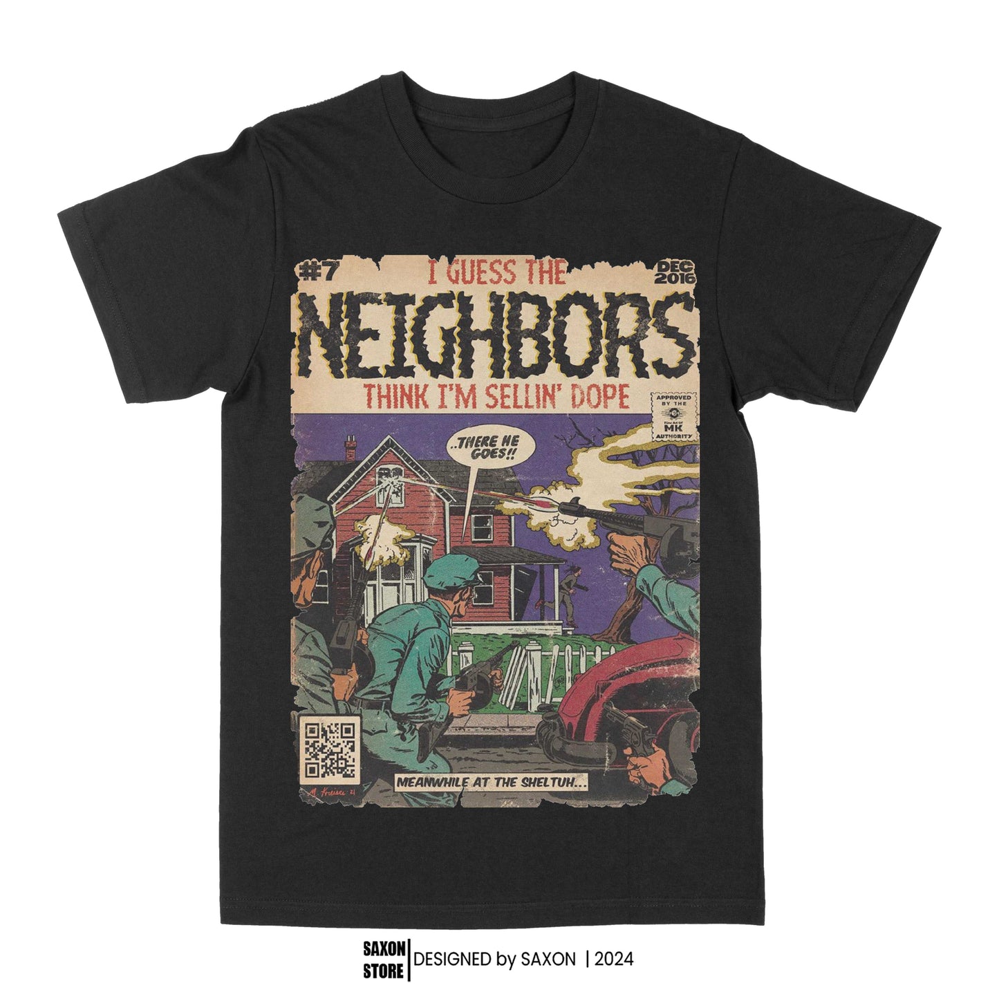 Neighbors Graphic Tee