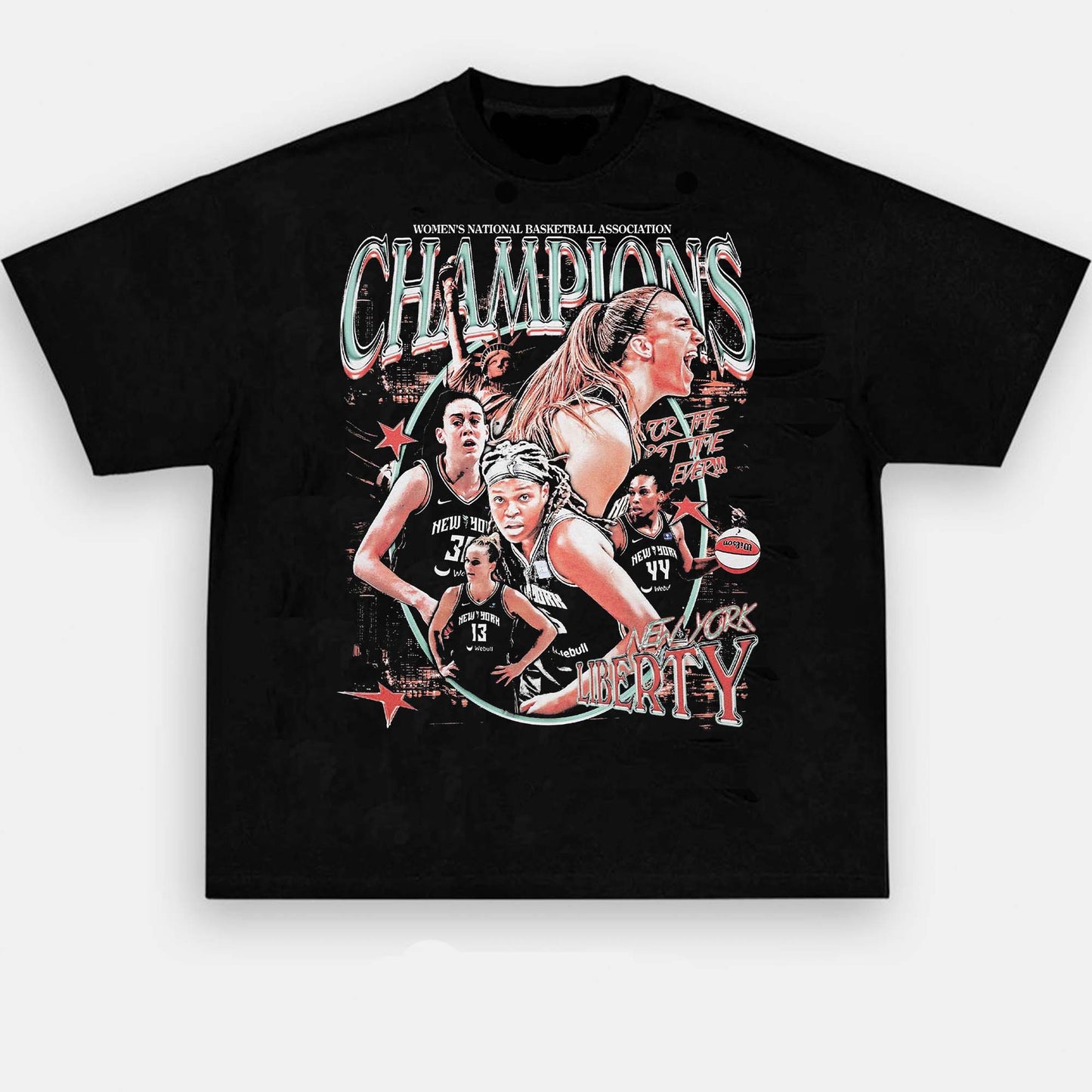 New York Liberty Championship Tee | Personalize with Your Name
