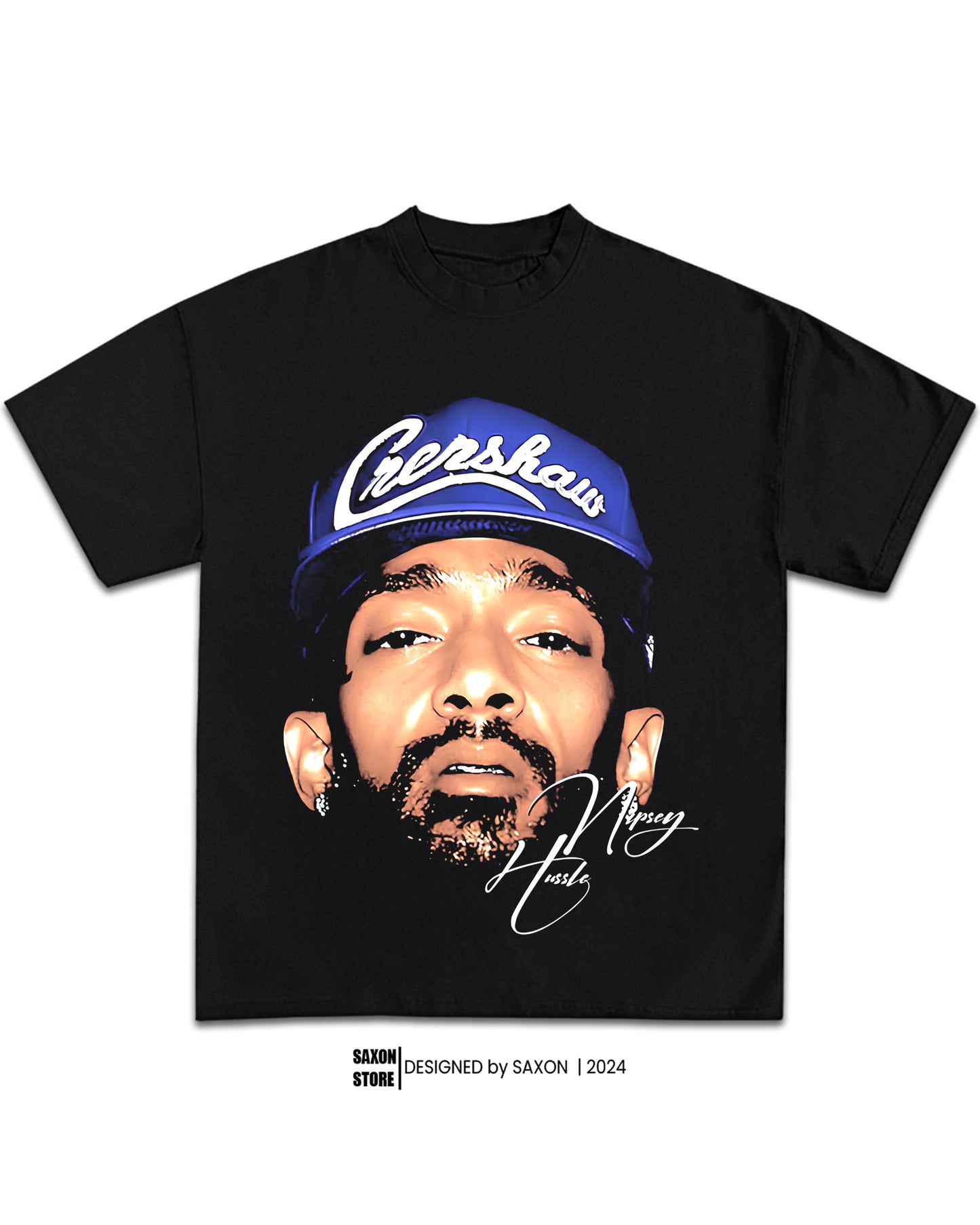 Nipsey Hussle 2.14 BIG FACE GRAPHIC TEE
