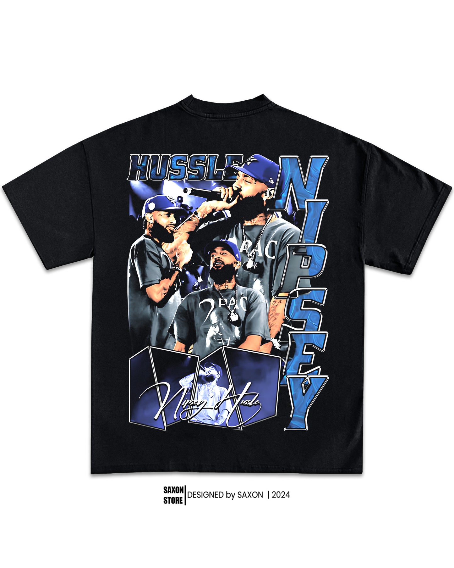 Nipsey Hussle 2.14 BIG FACE GRAPHIC TEE