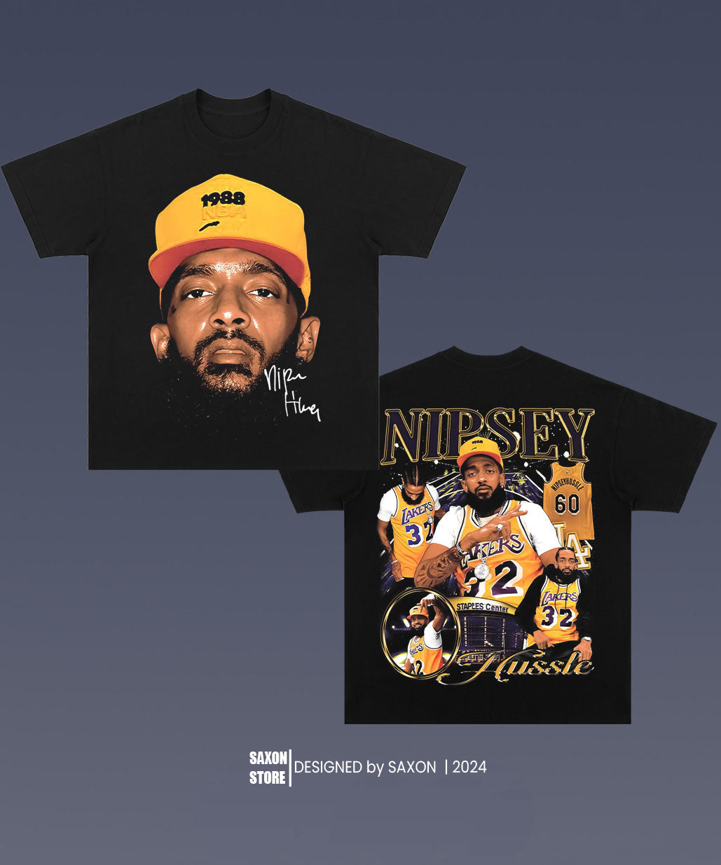 Nipsey Hussle 2.28 BIG FACE GRAPHIC TEE