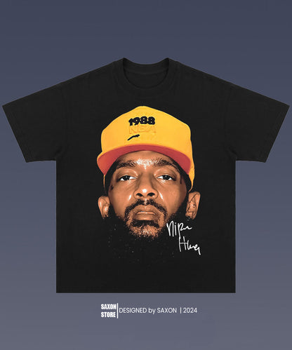 Nipsey Hussle 2.28 BIG FACE GRAPHIC TEE