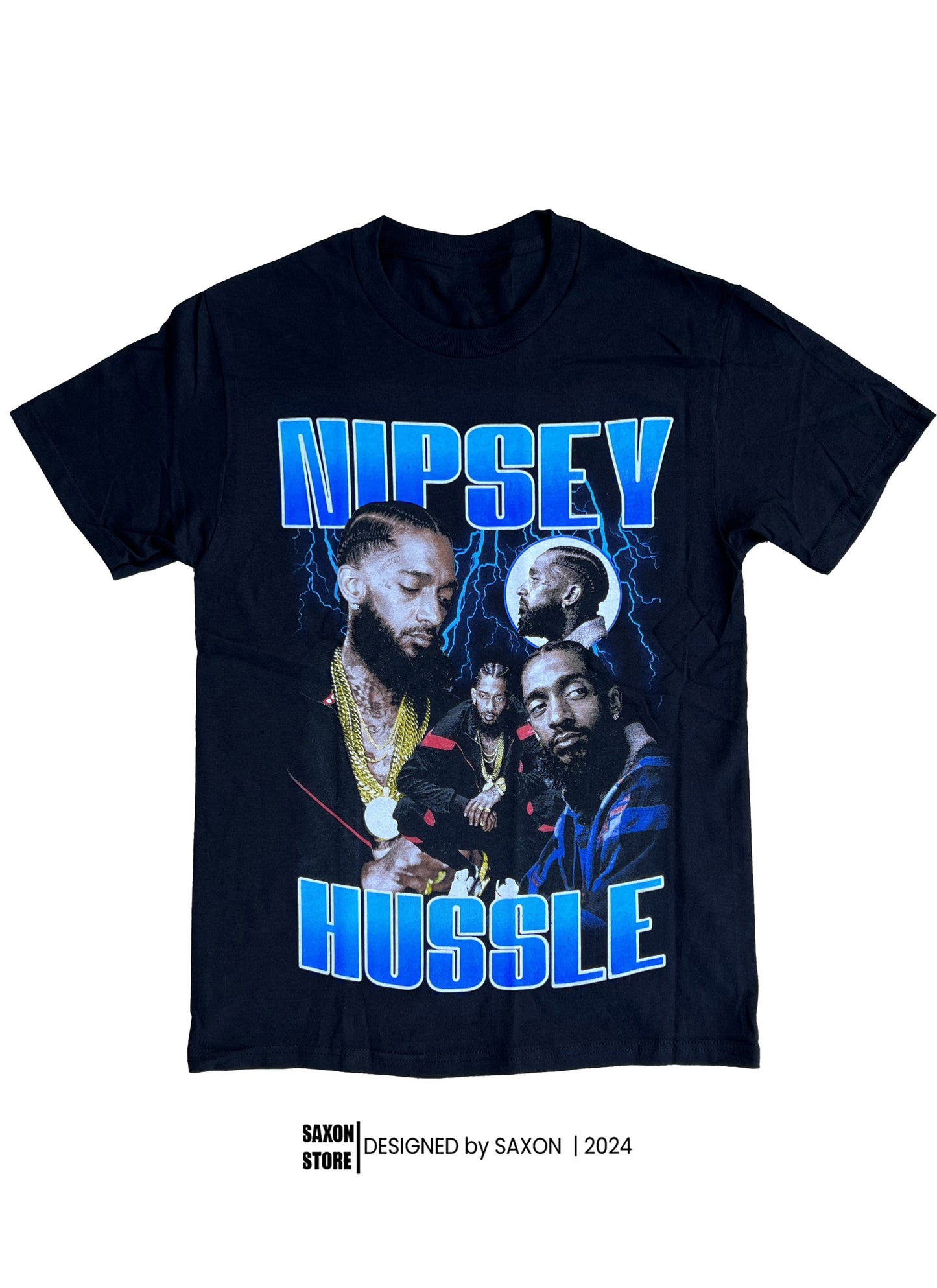 Nipsey Hussle Chains Graphic Tee
