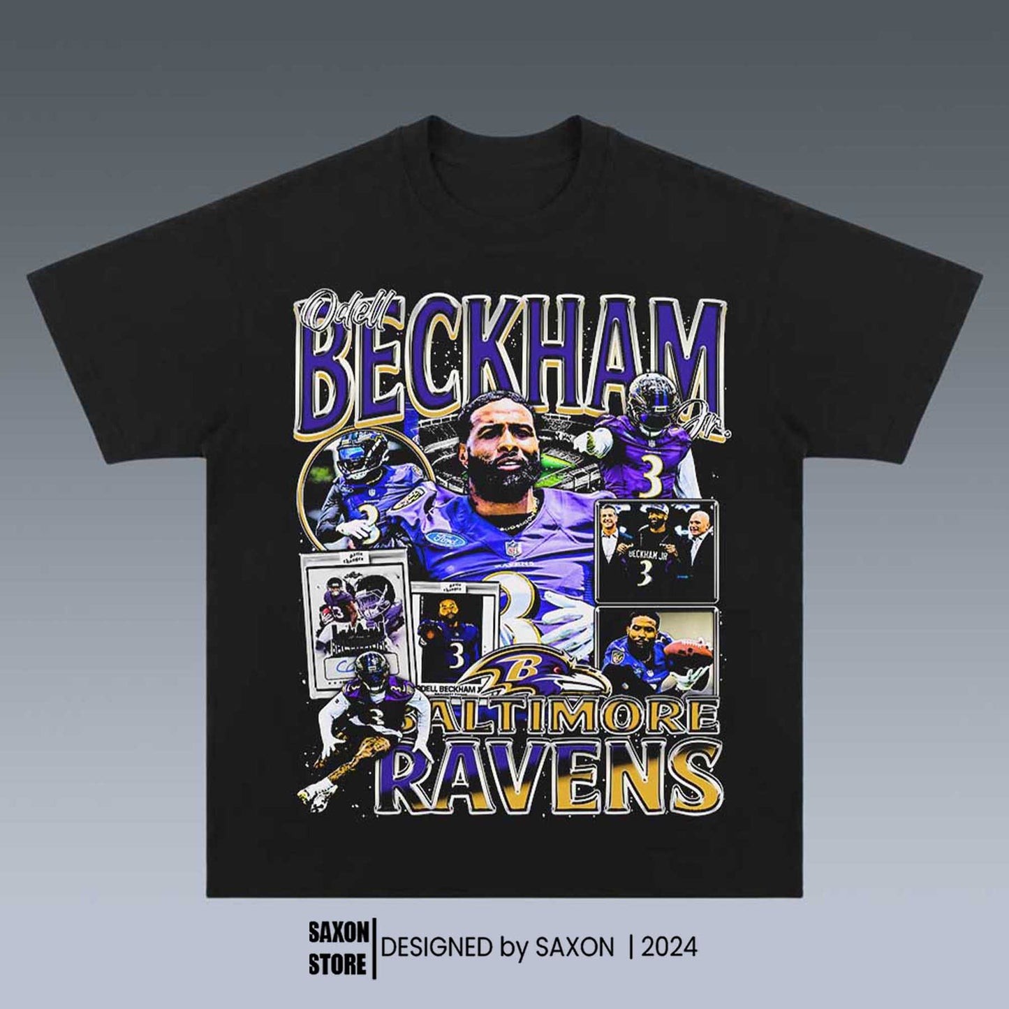 ODELL BECKHAM JR - RAVENS 9.28 GRAPHIC TEE