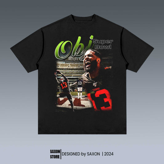 ODELL BECKHAM JR& SUPER BOWL GRAPHIC TEE