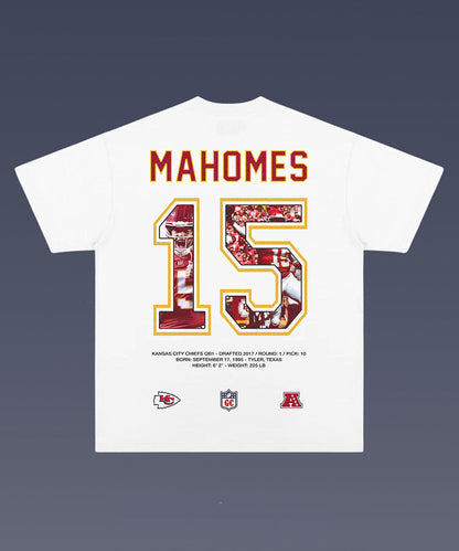 Patrick Mahomes 1.7 TEE - AMERICAN FOOTBALL GRAPHIC TEE