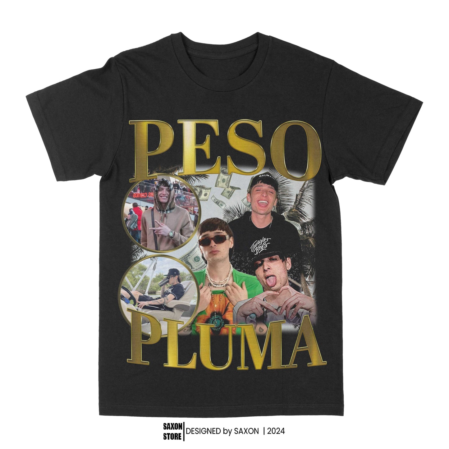 Peso Pluma Gold Graphic Tee