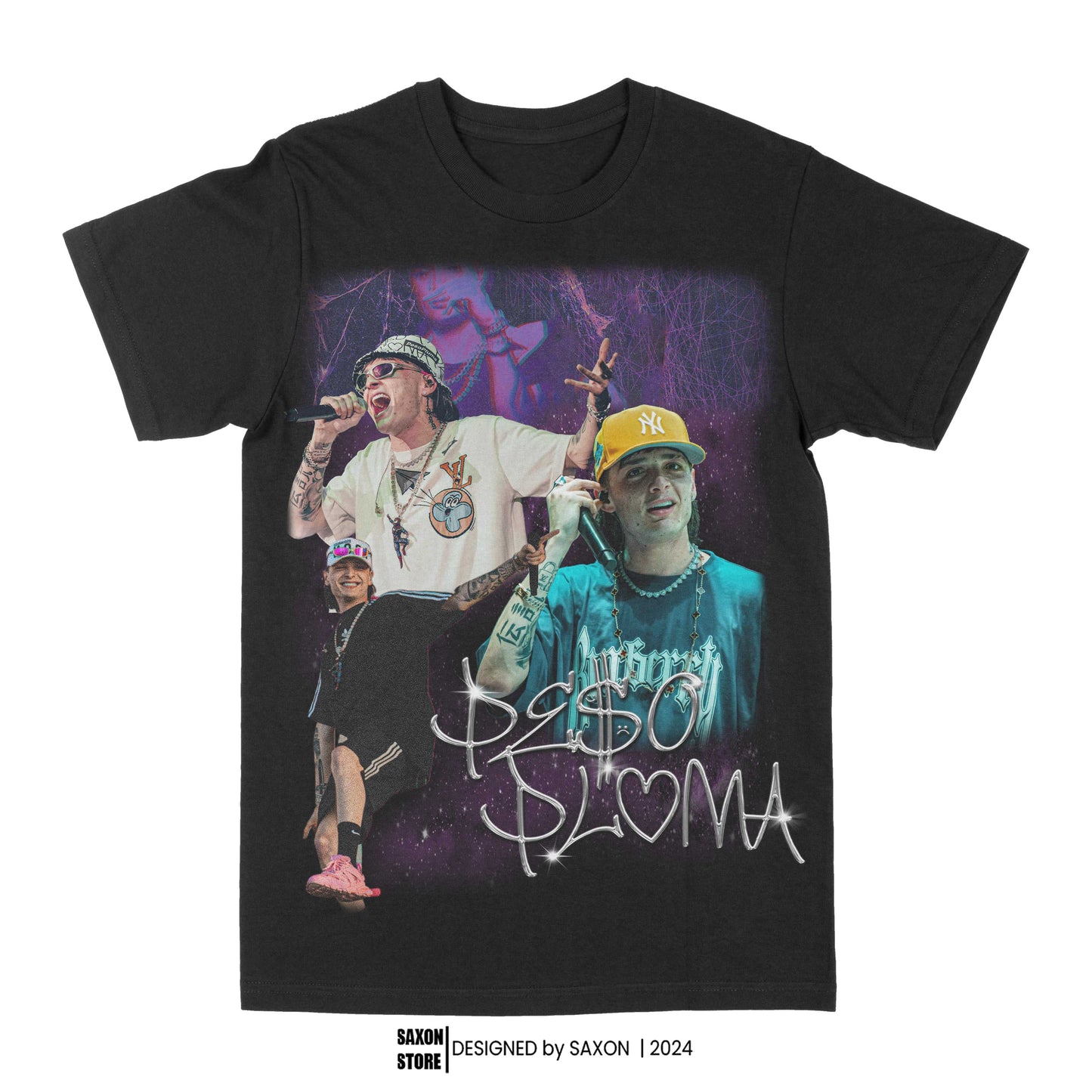 Peso Pluma "Mic'd Up" Graphic Tee