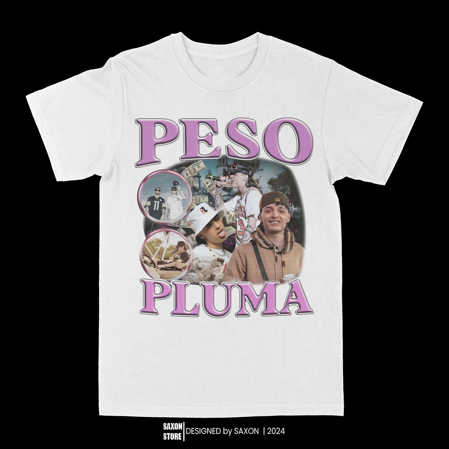 Peso Pluma Pink Graphic Tee