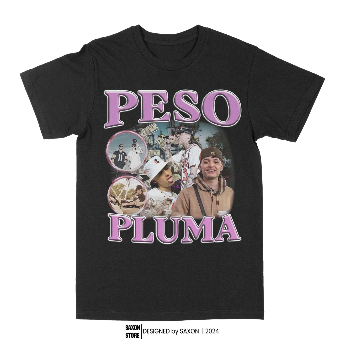 Peso Pluma Pink Graphic Tee
