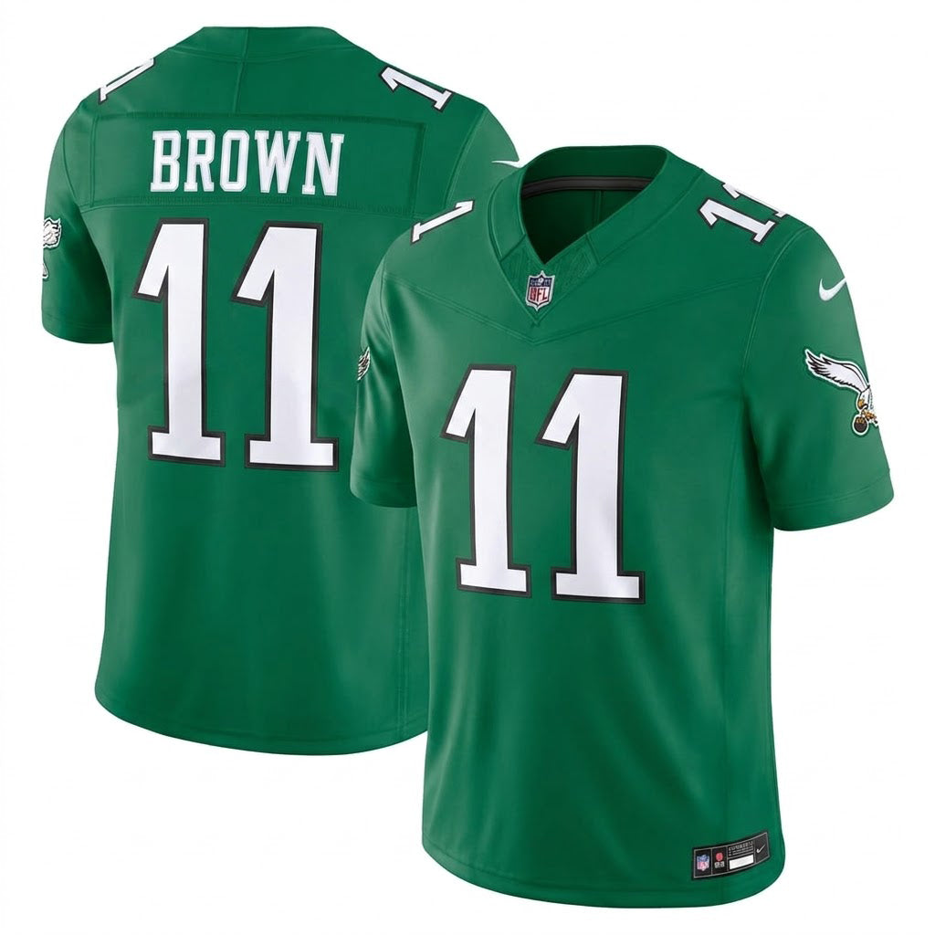 Philadelphia Eagles Vapor F.U.S.E. Throwback Limited Jersey 2026 - Kelly Green