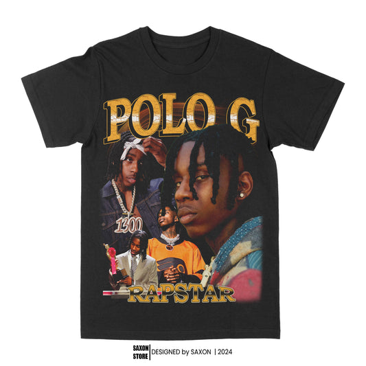 Polo G "Rapstar" Graphic Tee