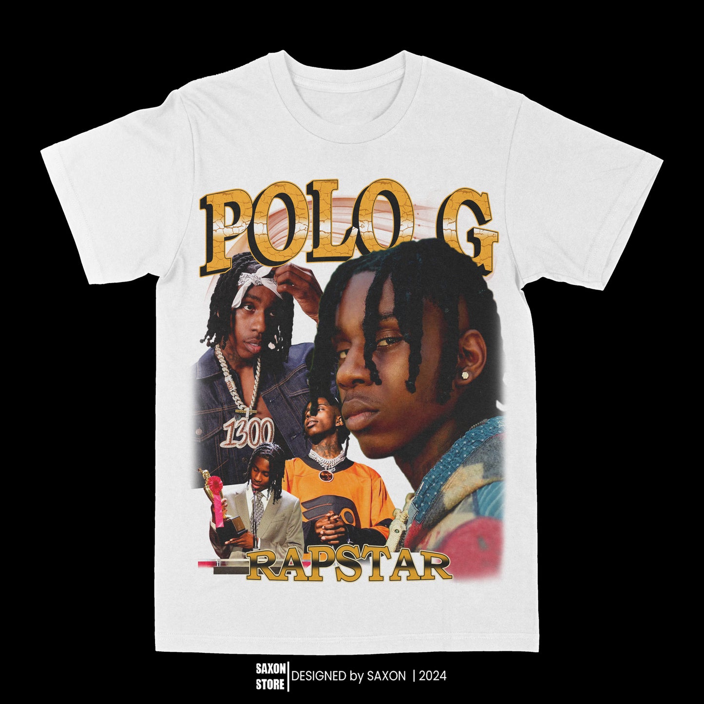 Polo G "Rapstar" Graphic Tee