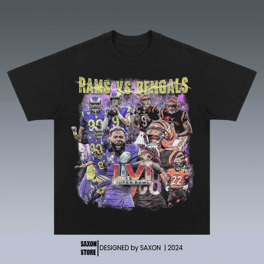 RAMS VS BENGALS GRAPHIC TEE