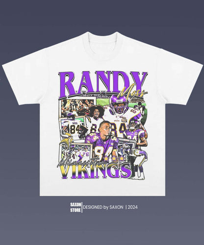 RANDY MOSS 1.0 TEE - AMERICAN FOOTBALL GRAPHIC TEE