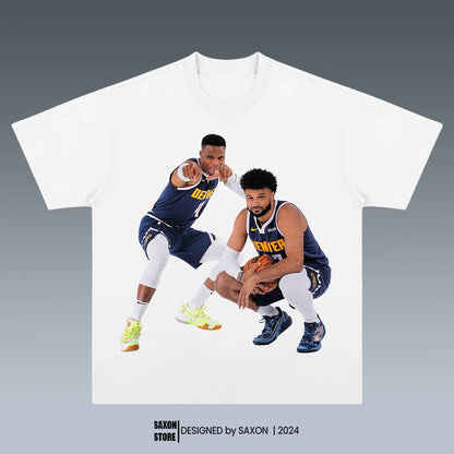 RUSSELL WESTBROOK AND JAMAL MURRAY GRAPHIC TEE