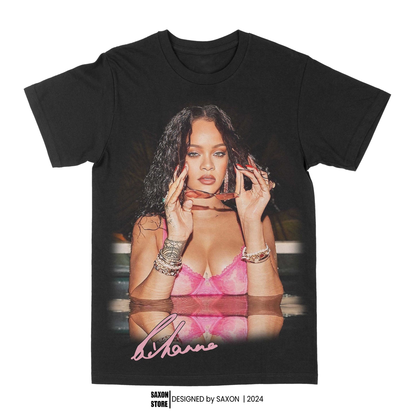 Rihanna "Water" Graphic Tee