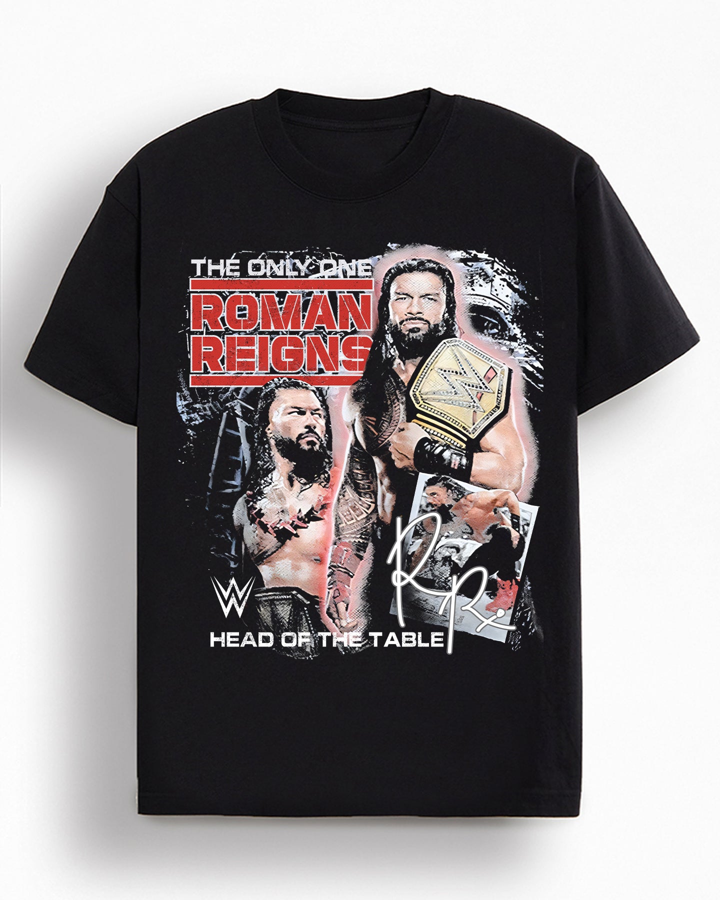 Saxon Store X WWE Roman Reigns Vintage T-Shirt
