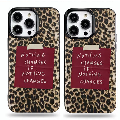 Burga phone case - Nothing Changes