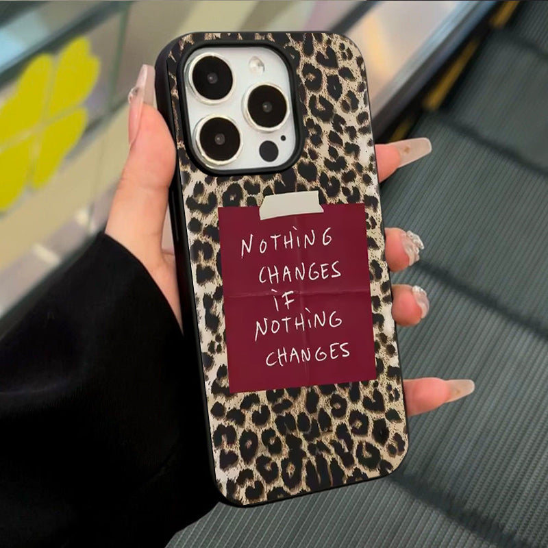 Burga phone case - Nothing Changes