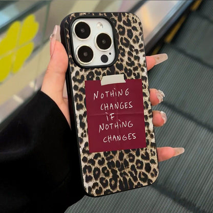 Burga phone case - Nothing Changes