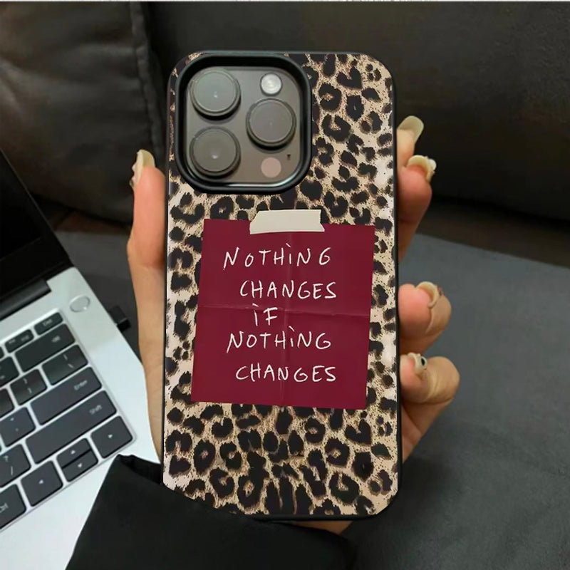 Burga phone case - Nothing Changes