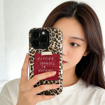 Burga phone case - Nothing Changes