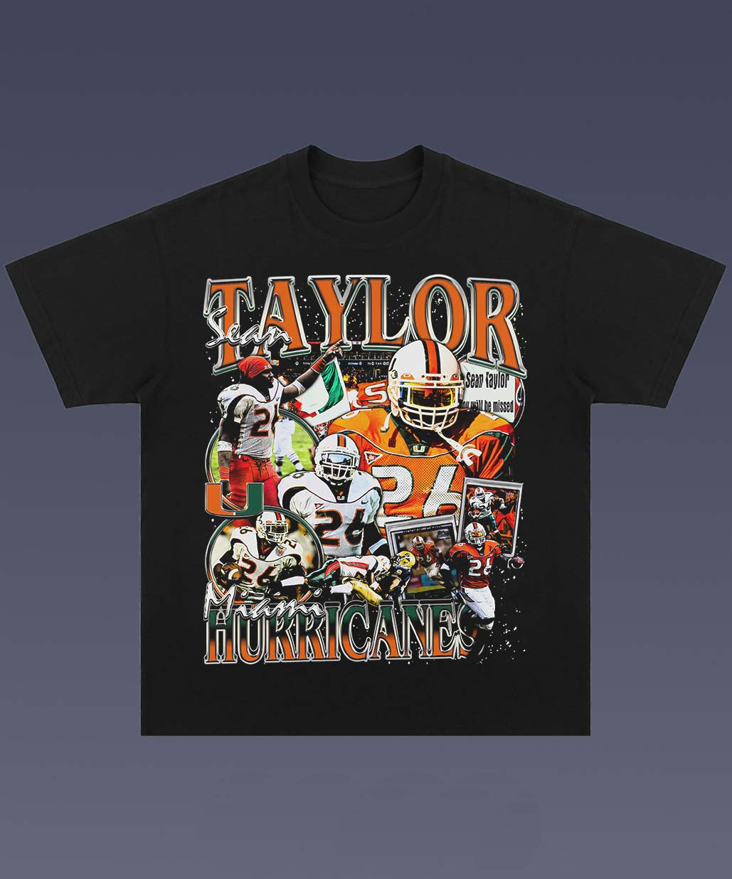 SEAN TAYLOR 1.0 TEE - AMERICAN FOOTBALL GRAPHIC TEE