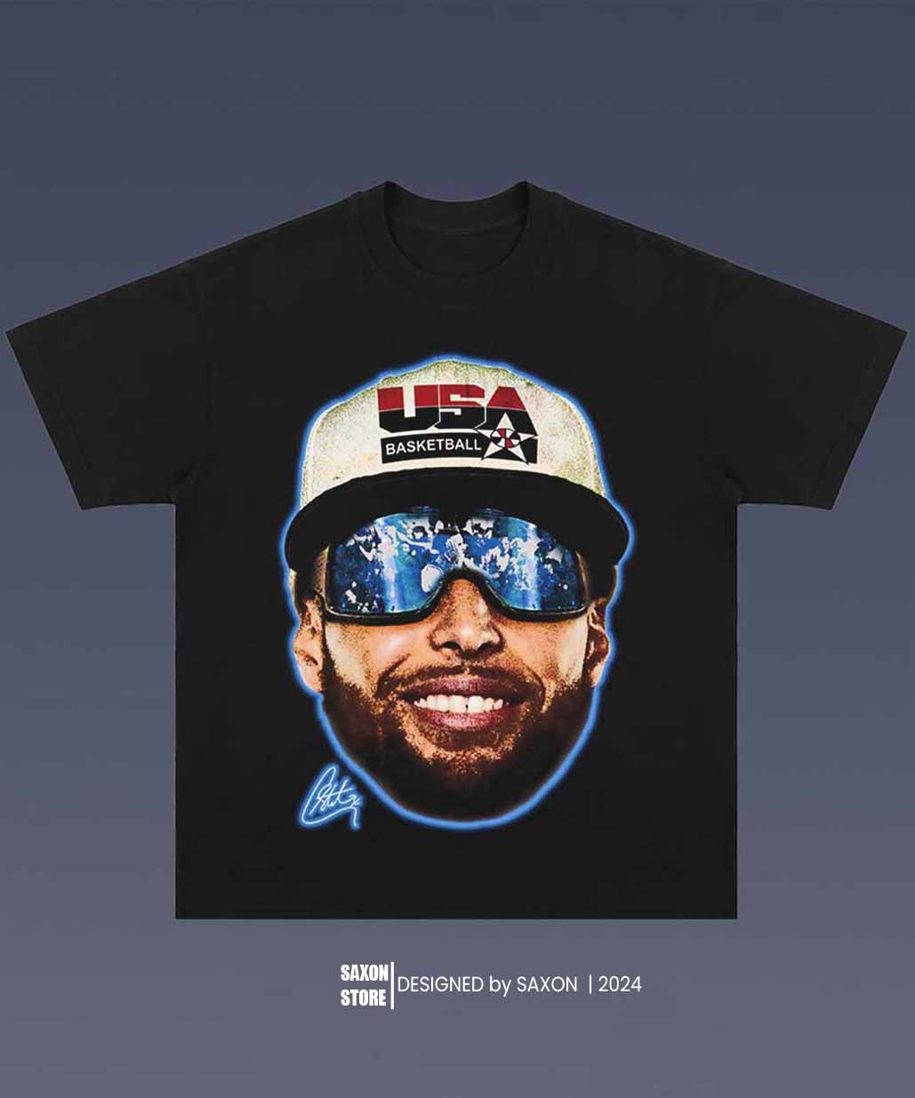 STEPHEN CURRY BIG FACE GRAPHIC TEE