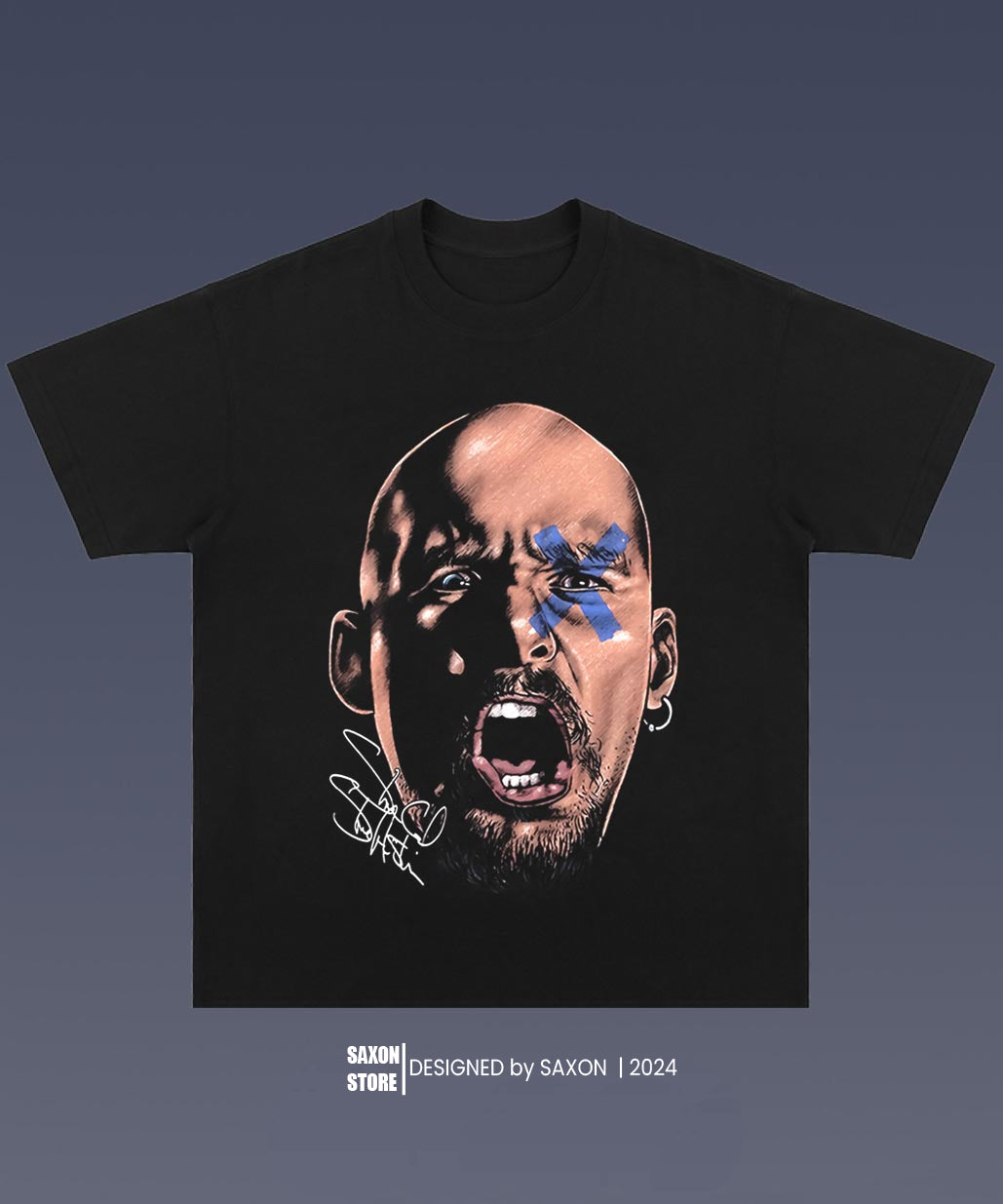 STONE COLD 2.3 BIG FACE GRAPHIC TEE