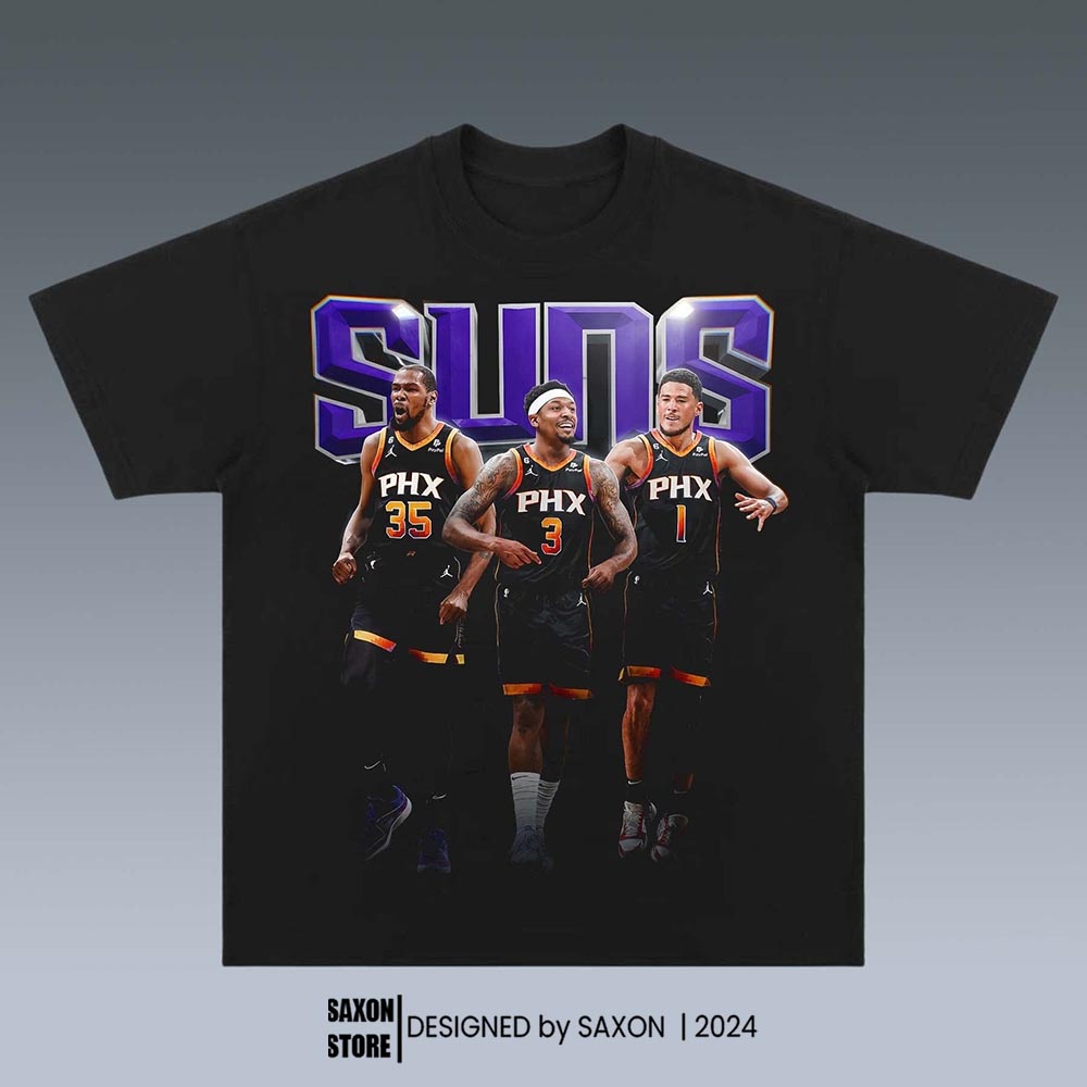 SUNS& KEVIN DURANT& DEVIN BOOKER& BRADLEY BEAL GRAPHIC TEE
