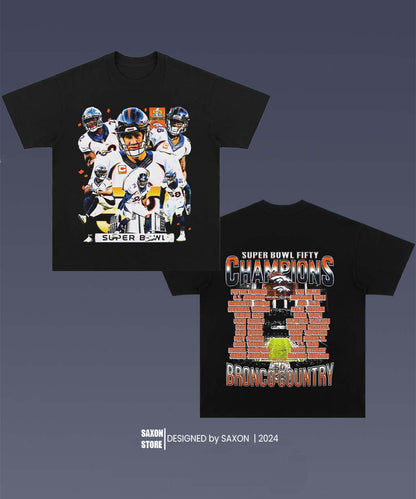 SUPER BOWL 50 CHAMPS TEE - AMERICAN FOOTBALL GRAPHIC TEE