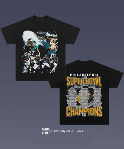 SUPER BOWL LII 1.0 TEE - AMERICAN FOOTBALL GRAPHIC TEE