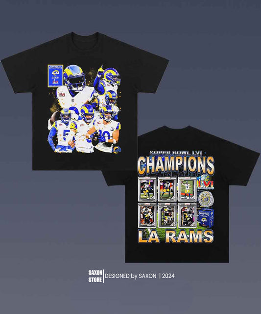 SUPER BOWL LVI CHAMPS RAMS 1.0 TEE