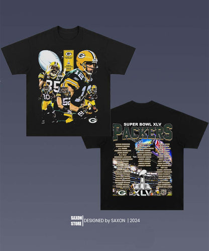 SUPER BOWL XLV 1.0 TEE - AMERICAN FOOTBALL GRAPHIC TEE