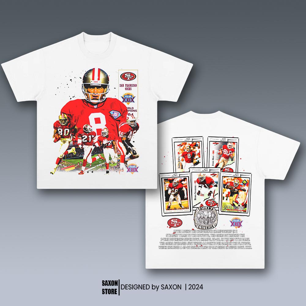 SUPER BOWL XXIX CHAMPS - 49ERS 9.20 GRAPHIC TEE