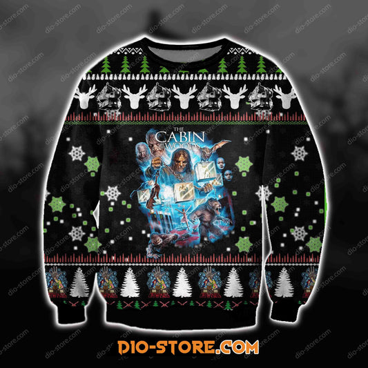 3D All Over Print The Cabin In The Wood Film Ugly Christmas Sweater Hoodie All Over Printed