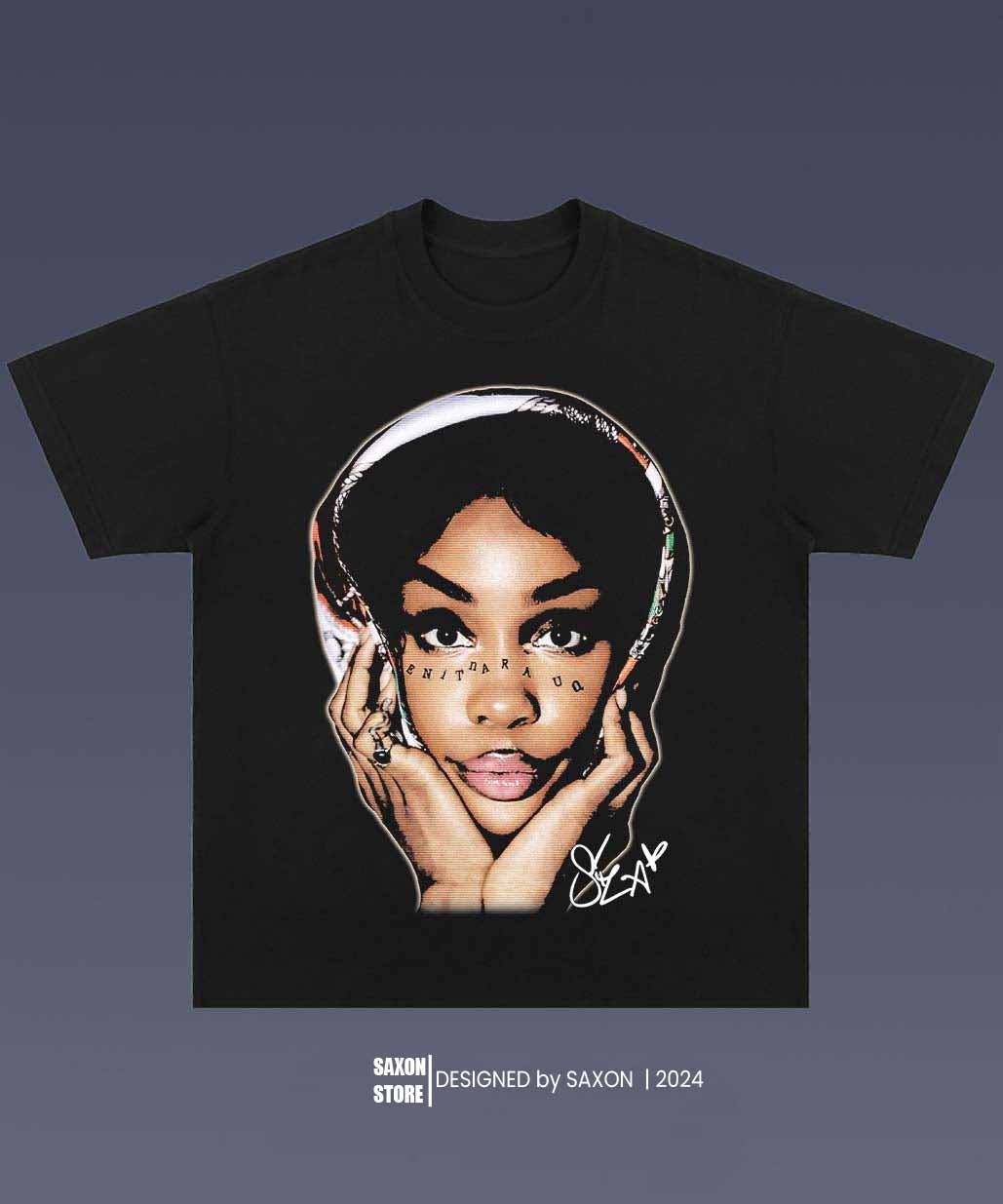 SZA BIG FACE GRAPHIC TEE